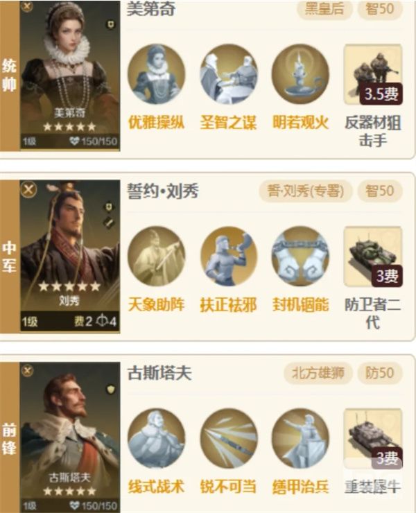 世界启元刘秀传承队伍搭配推荐