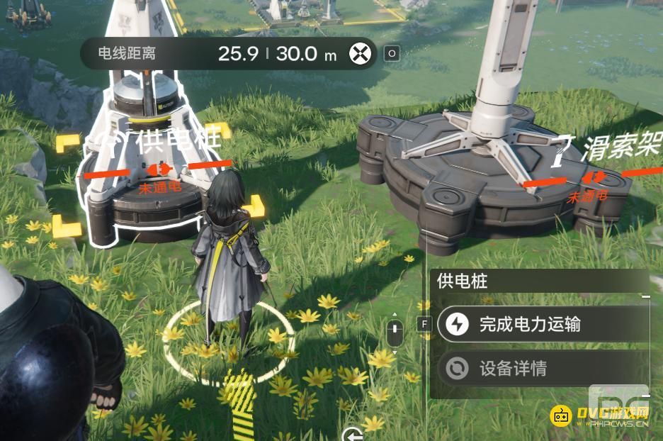 明日方舟终末地在伤员附近修建滑索并为其供电任务怎么做