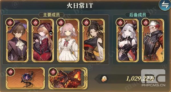 风之痕迹火系挂机阵容配队攻略