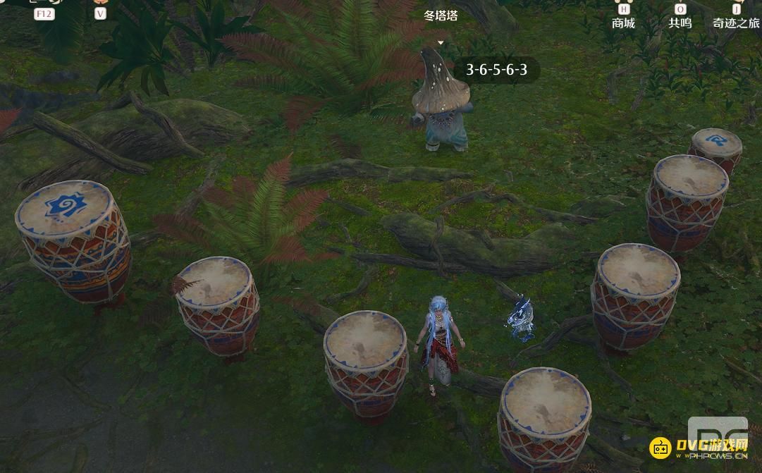 无限暖暖咚咚灵感之旅常青榕冬塔塔的鼓怎么跳