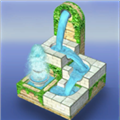 流水喷泉3D拼图