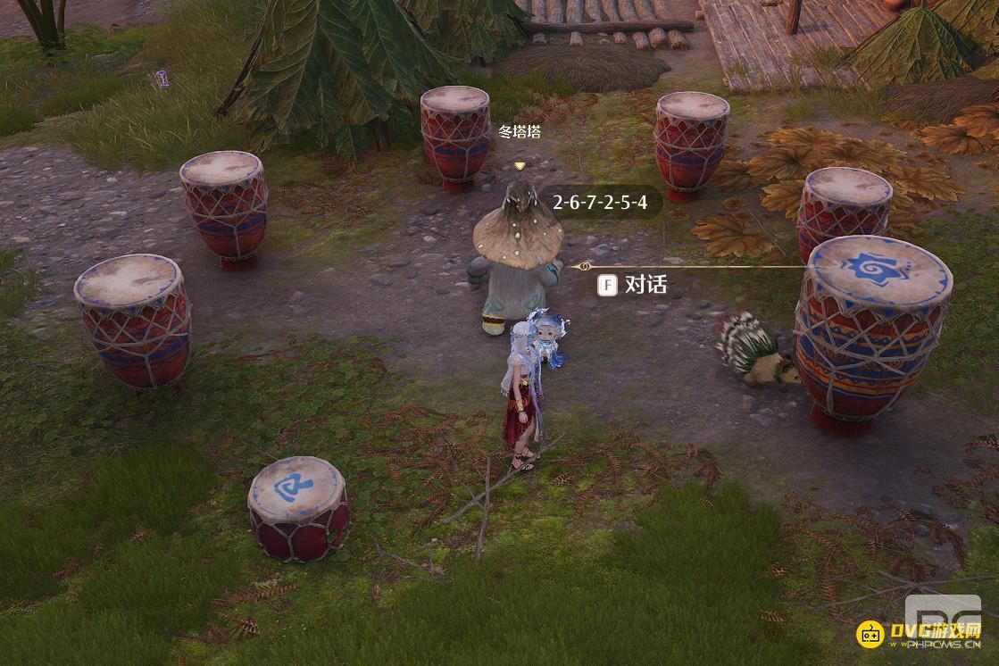 无限暖暖咚咚灵感之旅巨矛前驿站冬塔塔的鼓怎么跳